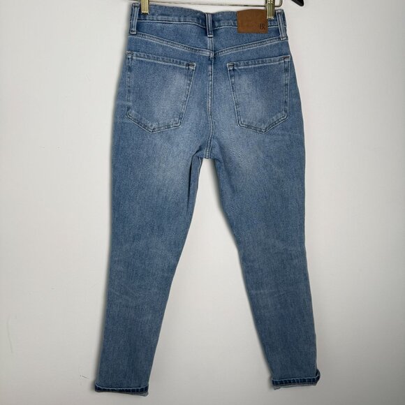 Banana Republic Jeans Womens High Rise Slim Fit Isabel Straight Leg Size 27 - Picture 3 of 7